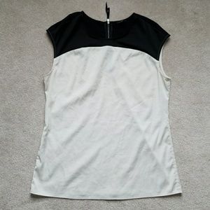 Ann Taylor Two-Toned Top